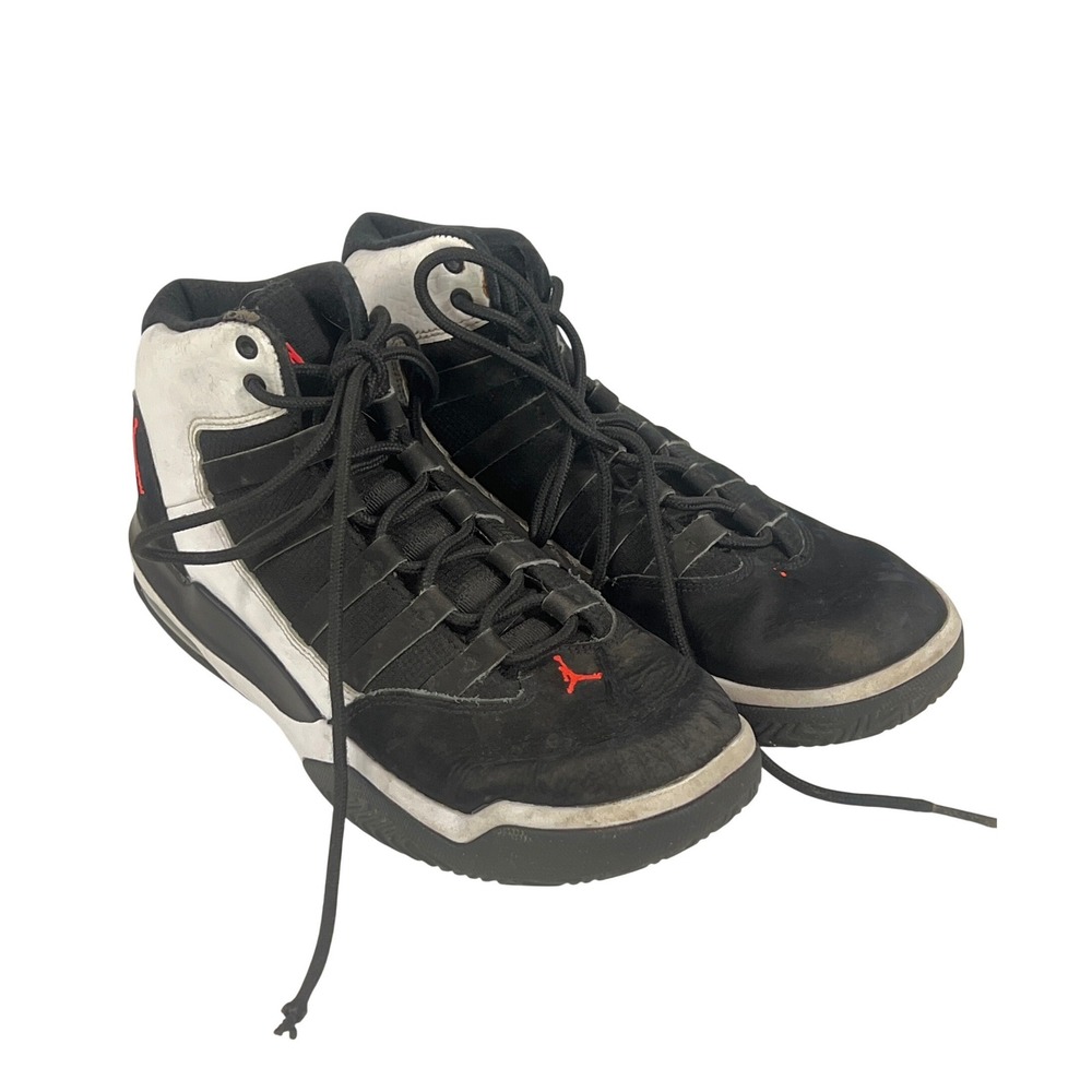 Jordan Kids Black White Sneakers Shoes Streetwear Retro Grunge Boys 6 Sportswear